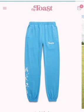 The Toast Podcast Merch Toasty Sweatpant